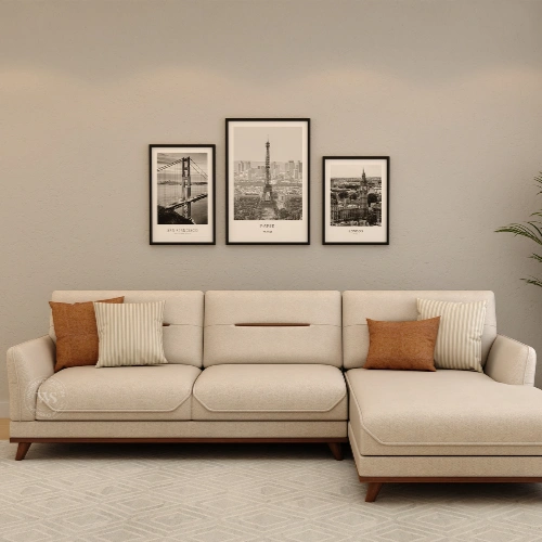 Alvaro L Shape 4 Seater