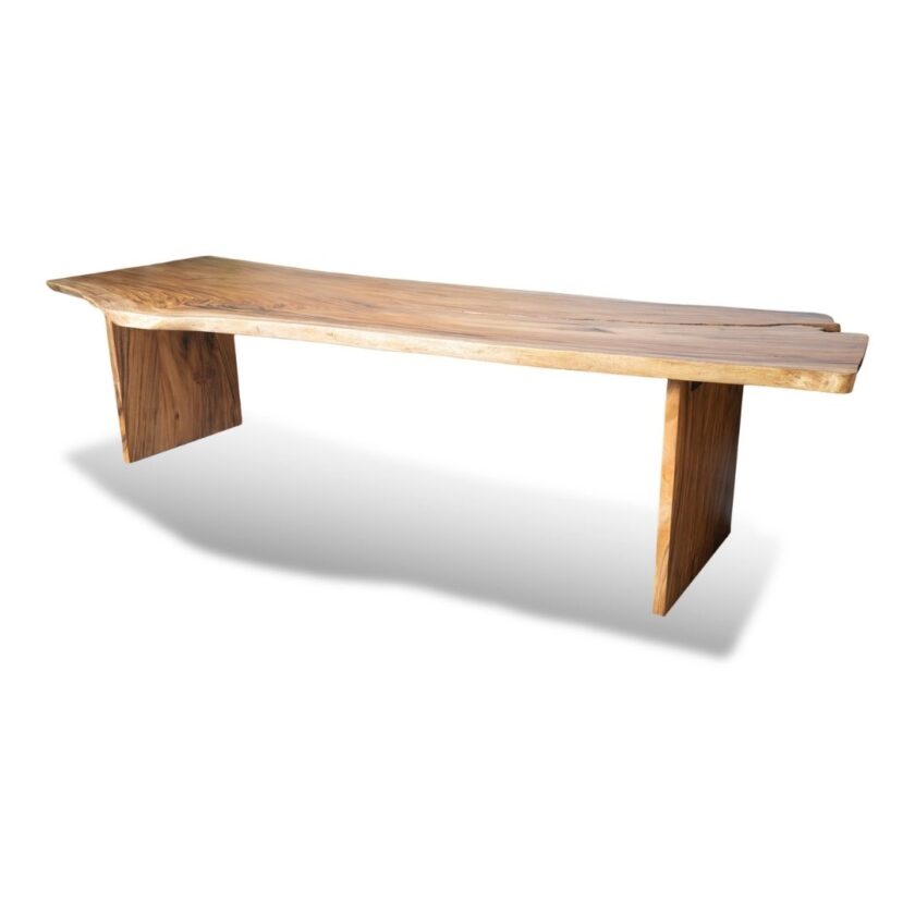 Live Edge Wooden Legs – Dining Table