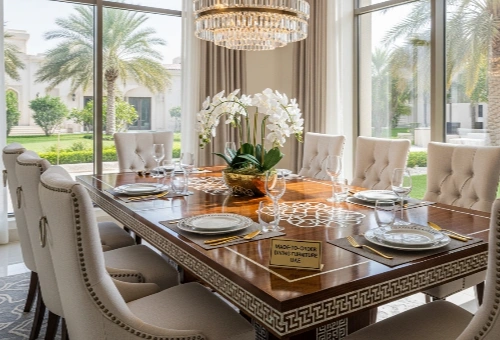 Made to Order Dining Furniture UAE For Your Dining Area