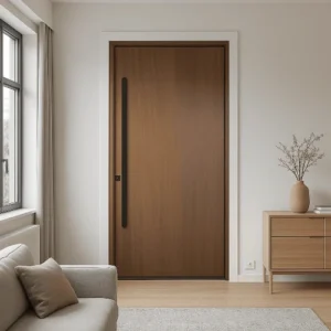Minimalist Modern Wooden Door