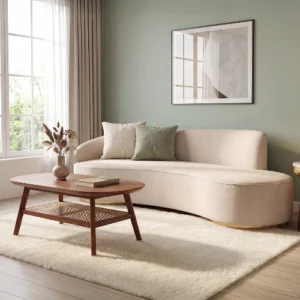 Osbert 3 Seater Curved Sofa