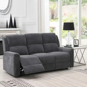 Dartmoor Chenille Power Recliner 3 Seater Sofa