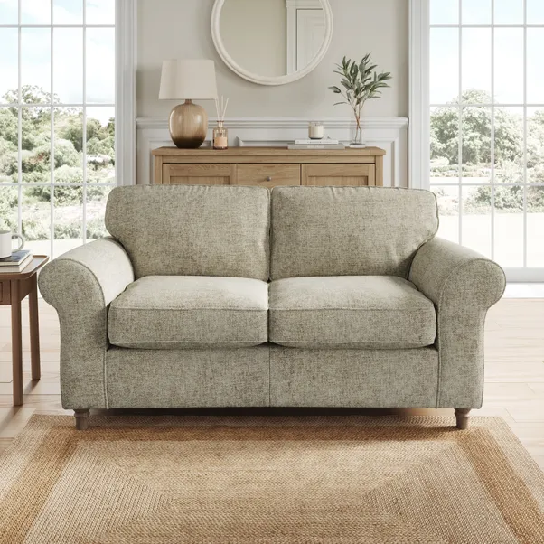 Flori Chunky Chenille 2 Seater Sofa