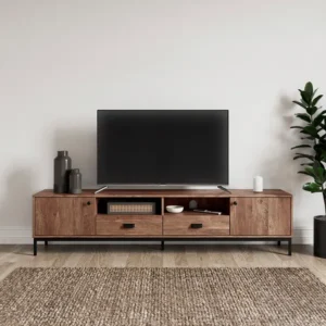 Fulton Pine Extra Wide TV Unit