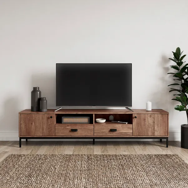 Fulton Pine Extra Wide TV Unit