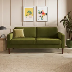 Jacob Velvet 3 Seater Sofa