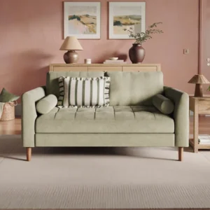 Max Soft Tonal Chenille 2 Seater Sofa