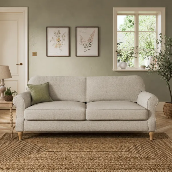Millie Basketweave 3 Seater Sofa