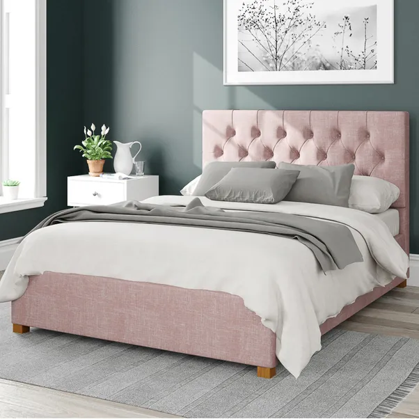 Olivier Pastel Cotton Ottoman Bed