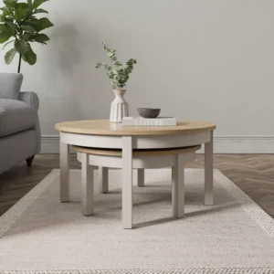 Olney Round Nest of Coffee Tables
