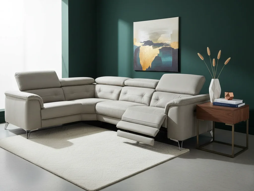 Grace reclining corner sofa