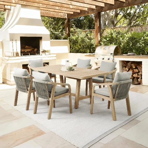 outdoor dining table set garden