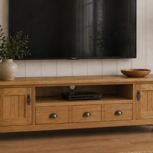 Burford Oak 210cm TV Unit