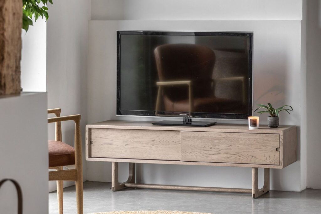 Craft Smoked Oak TV Media Unit