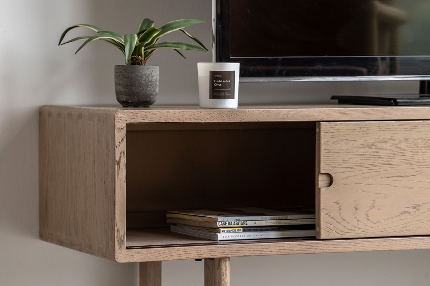 Craft Smoked Oak TV Media Units