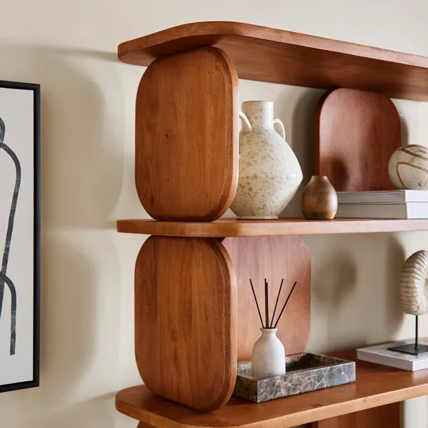 Paddle Mango Wood Bookcase