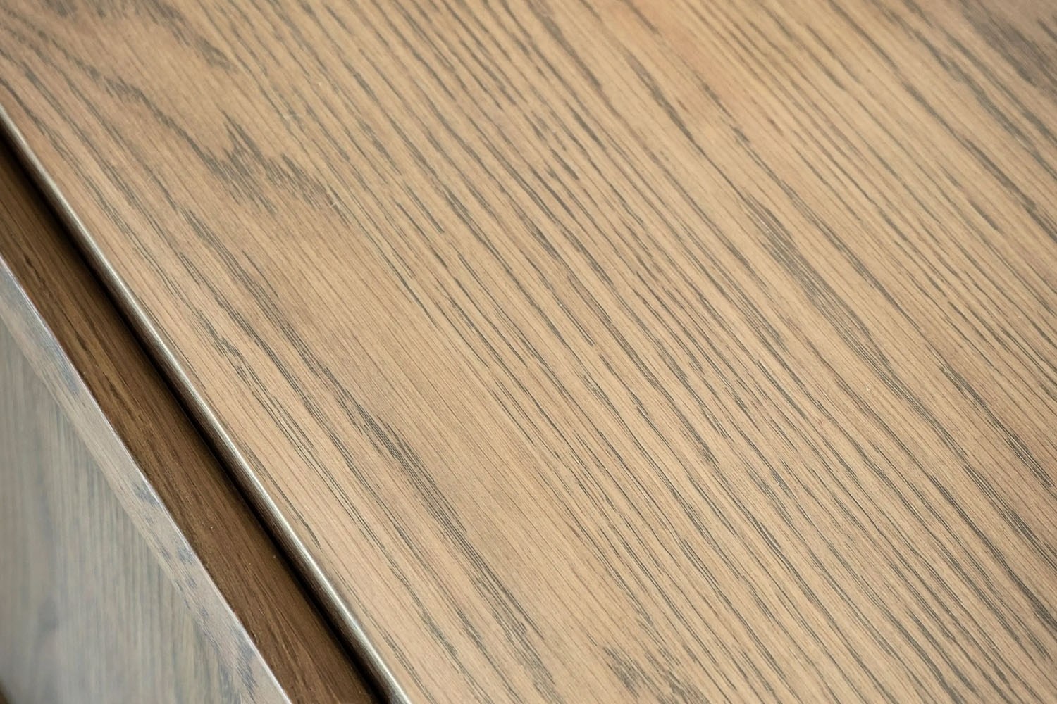 Panelled Smoked Oak TV Media Unit