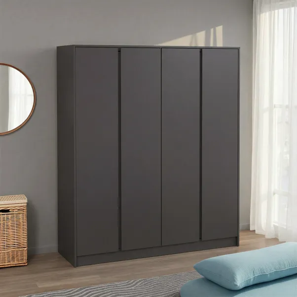 Walker 4 Door Wardrobe