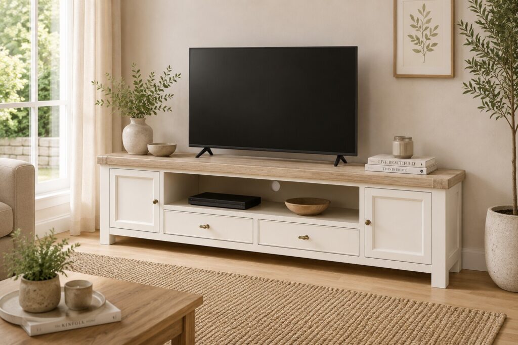 Windsor Oak 210cm TV Unit