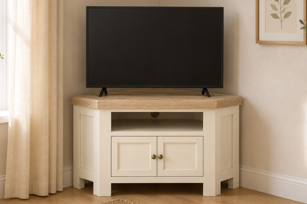Windsor Oak Corner TV Unit