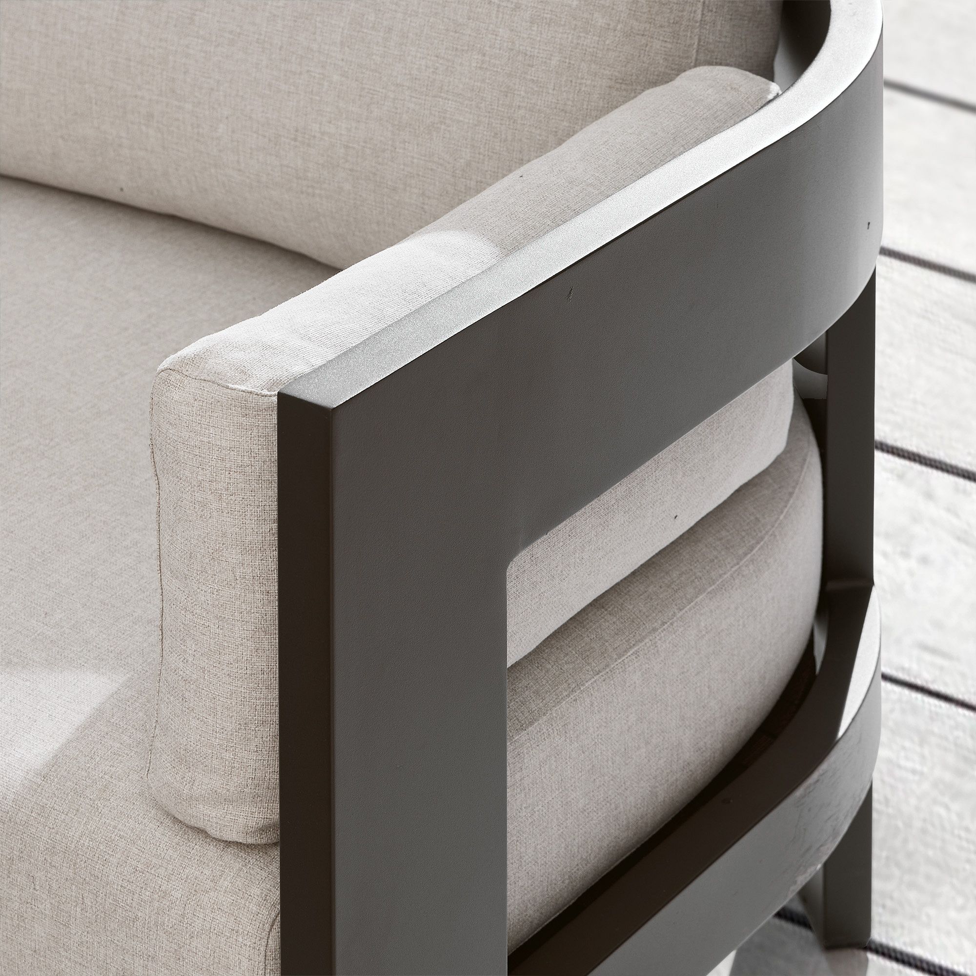 Caldera Aluminum Outdoor Sofa
