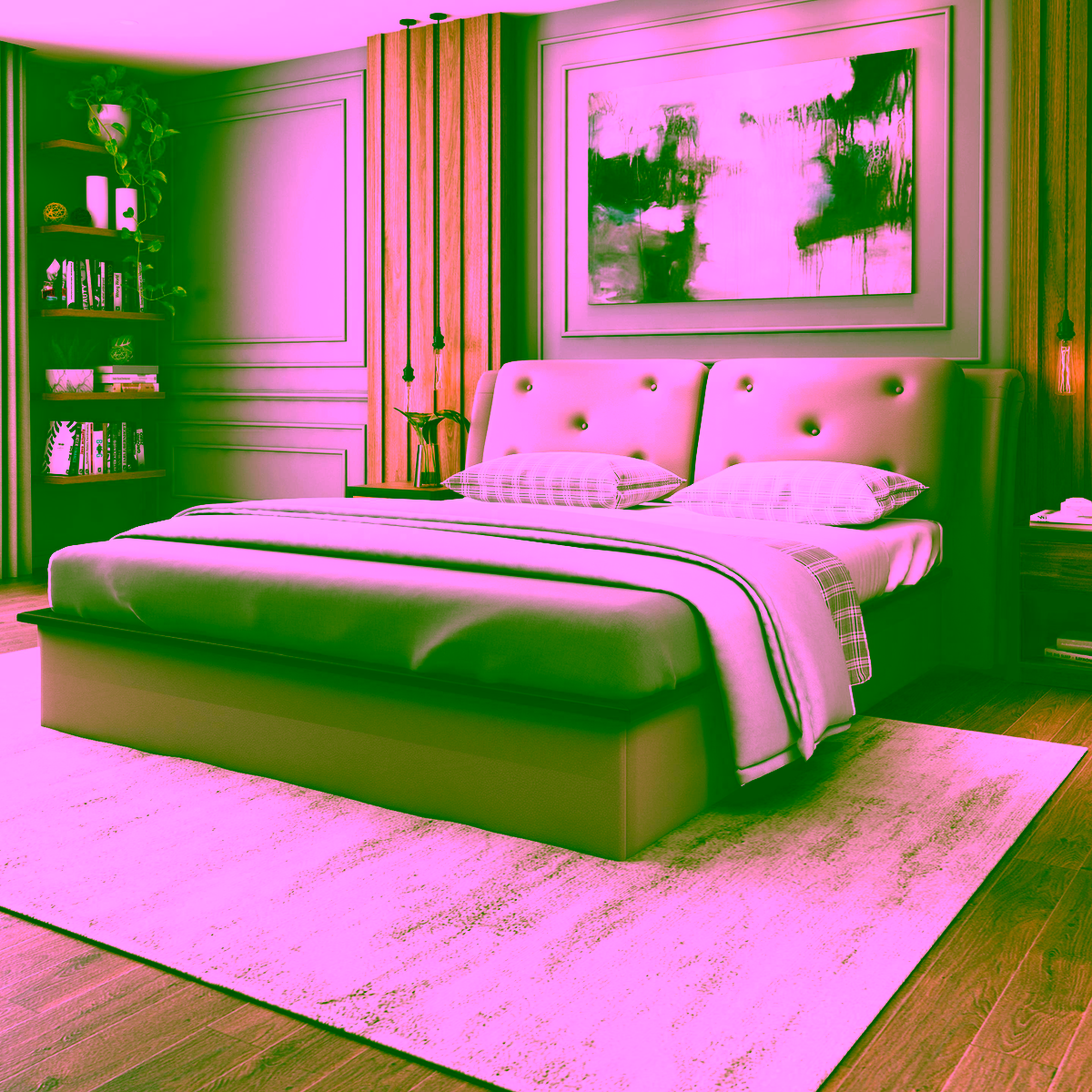 Calista Queen Size Bed