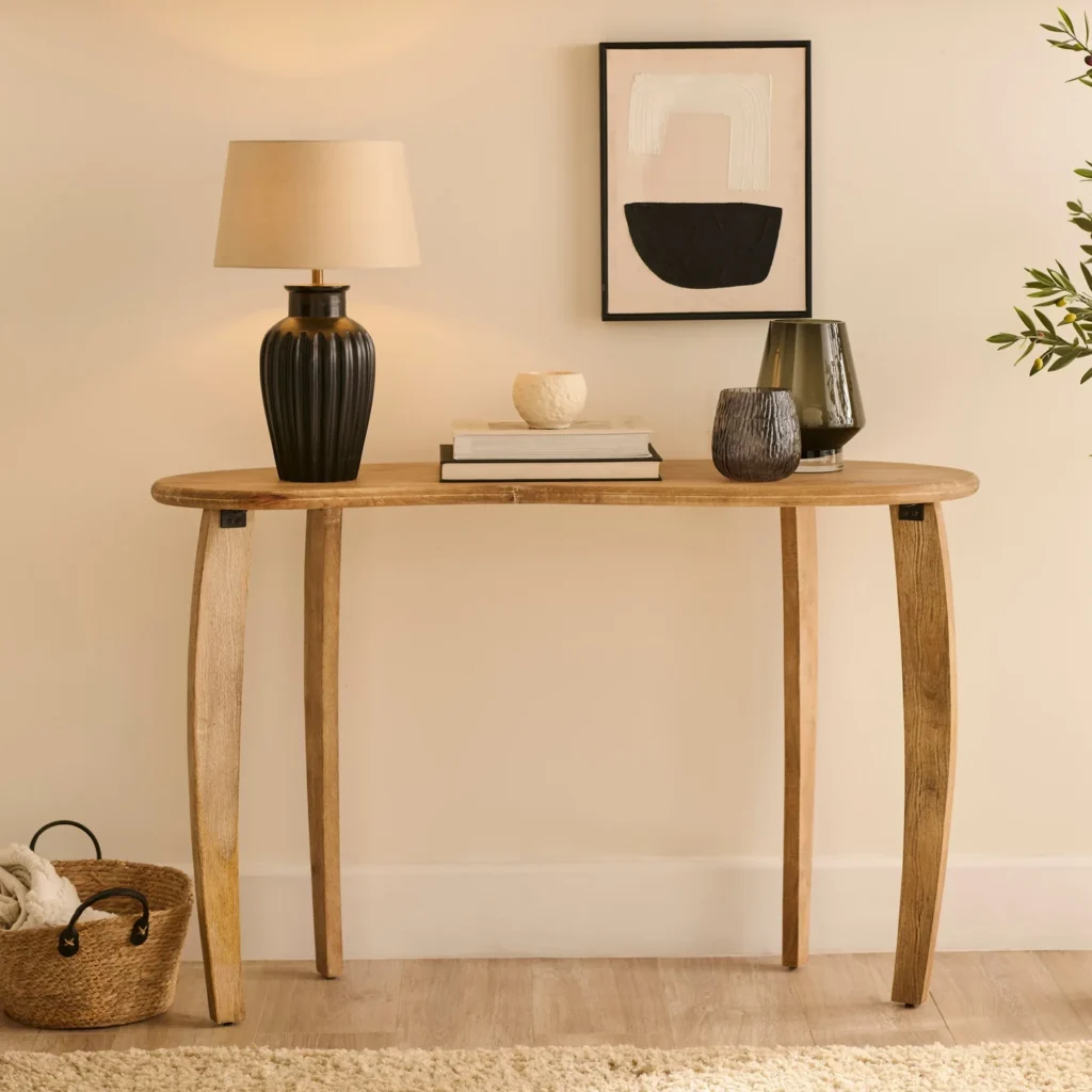 Celeste Mango Wood Console Table