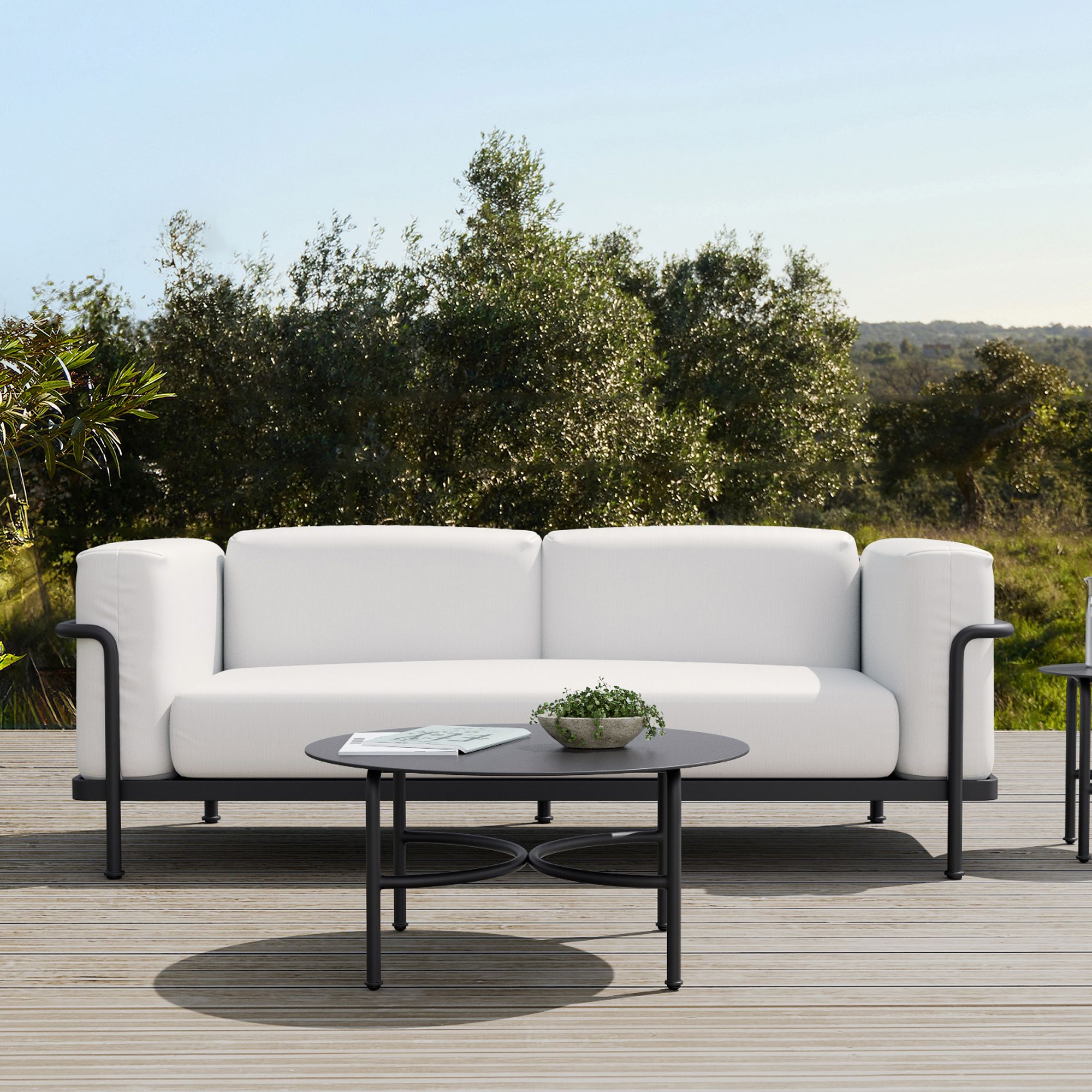 Lagos Aluminum Outdoor Sofa