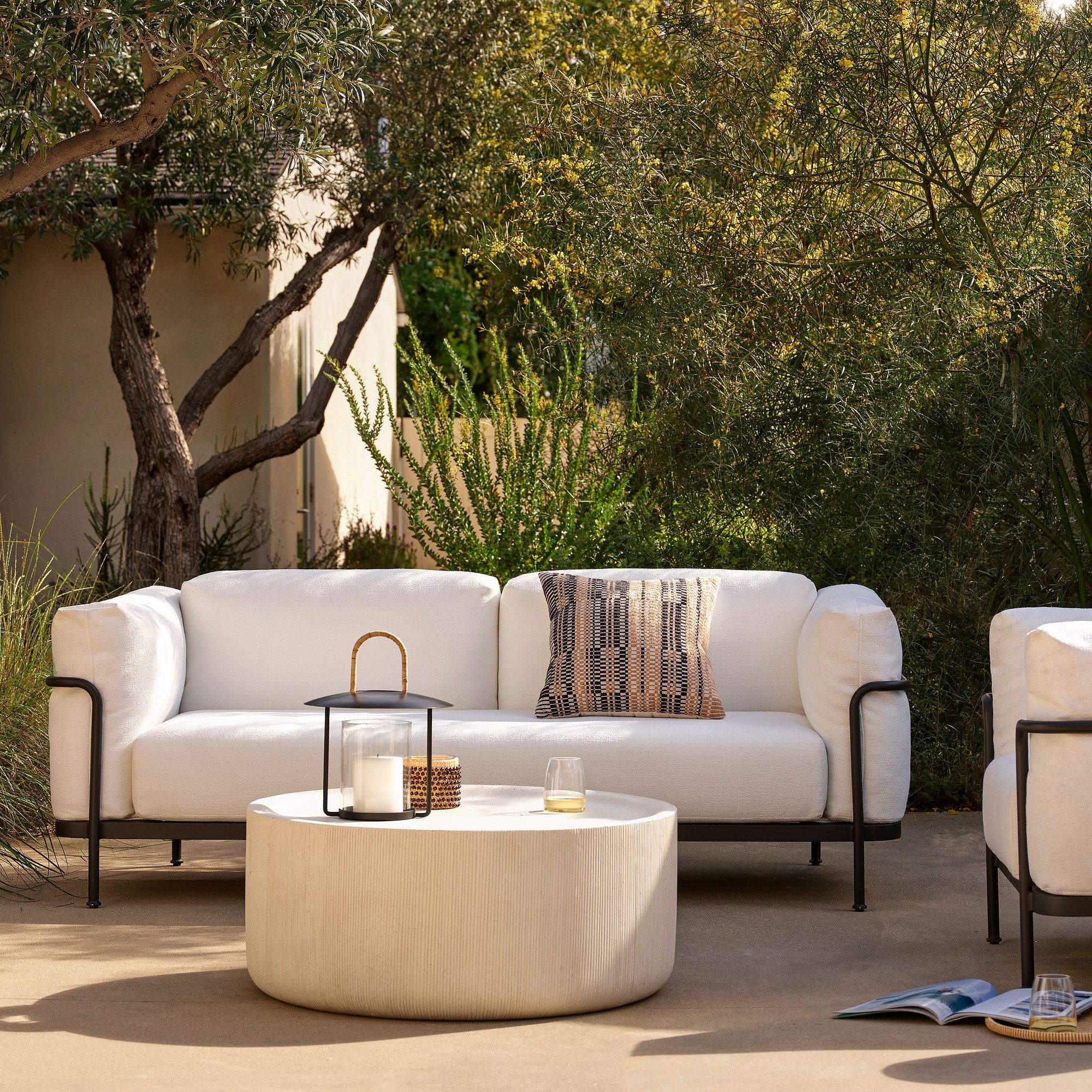 Lagos Aluminum Outdoor Sofa