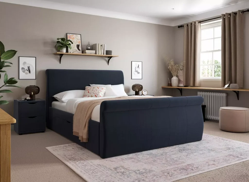 Lucia Upholstered Single Bed