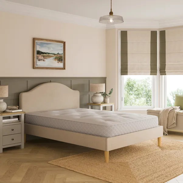 Maylee Textured King Size Bed