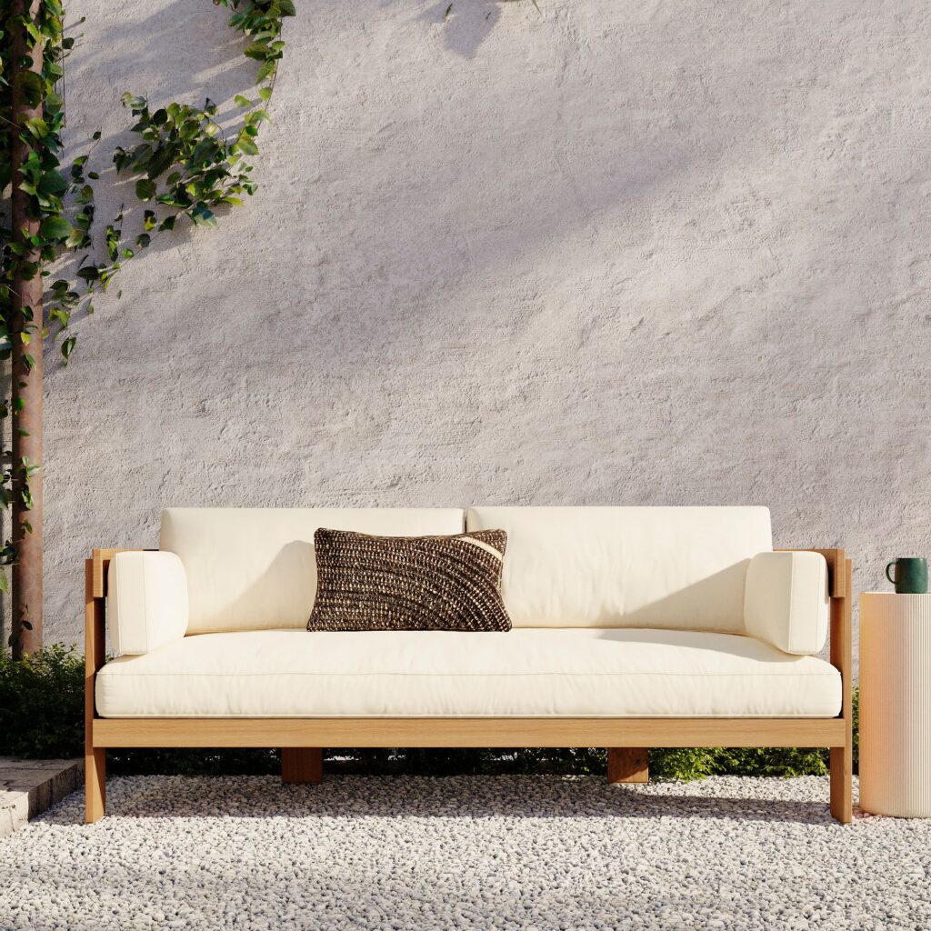 Monterey Outdoor Teak Sofa
