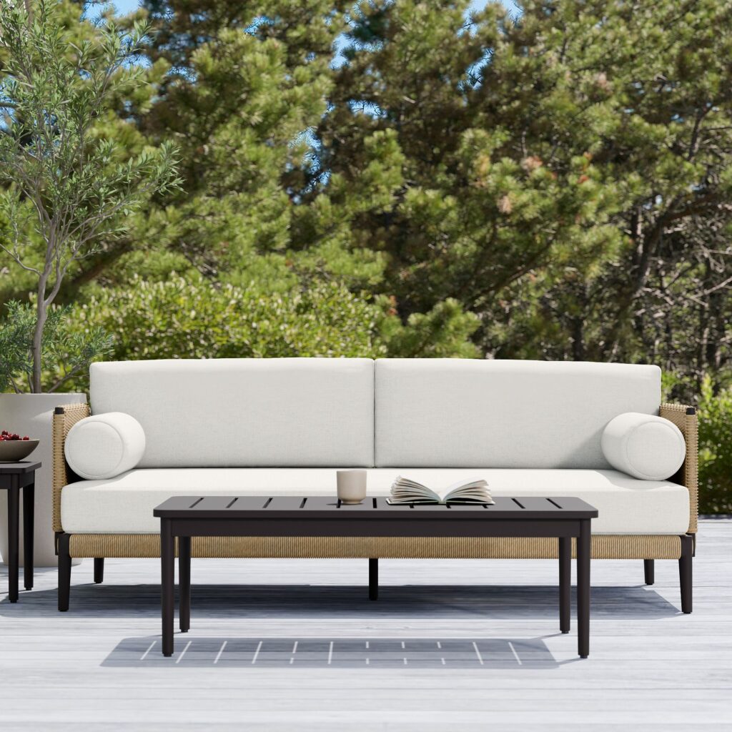 Ventura Aluminum Outdoor Sofa