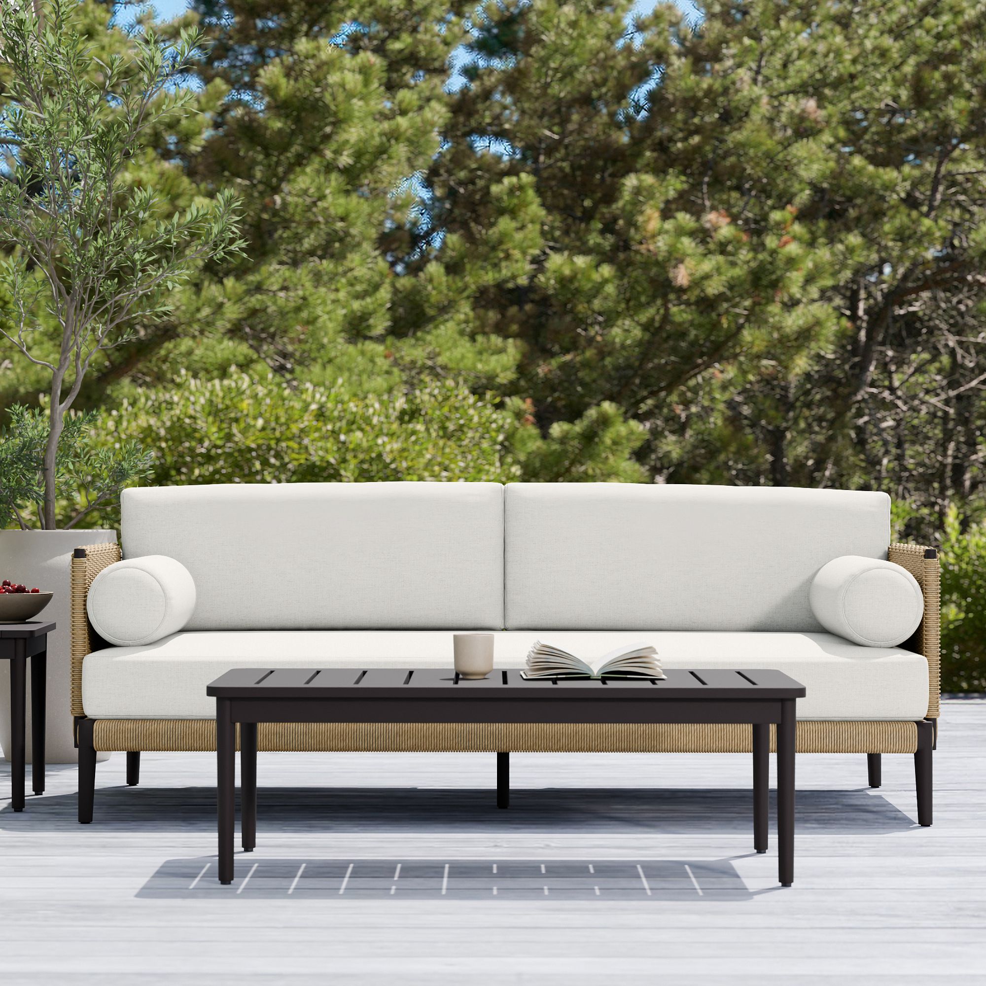 Ventura Aluminum Outdoor Sofa