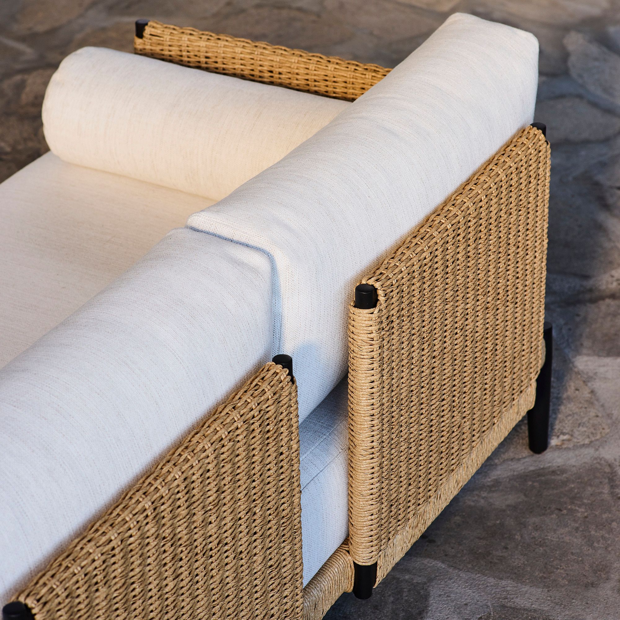 Ventura Aluminum Outdoor Sofa