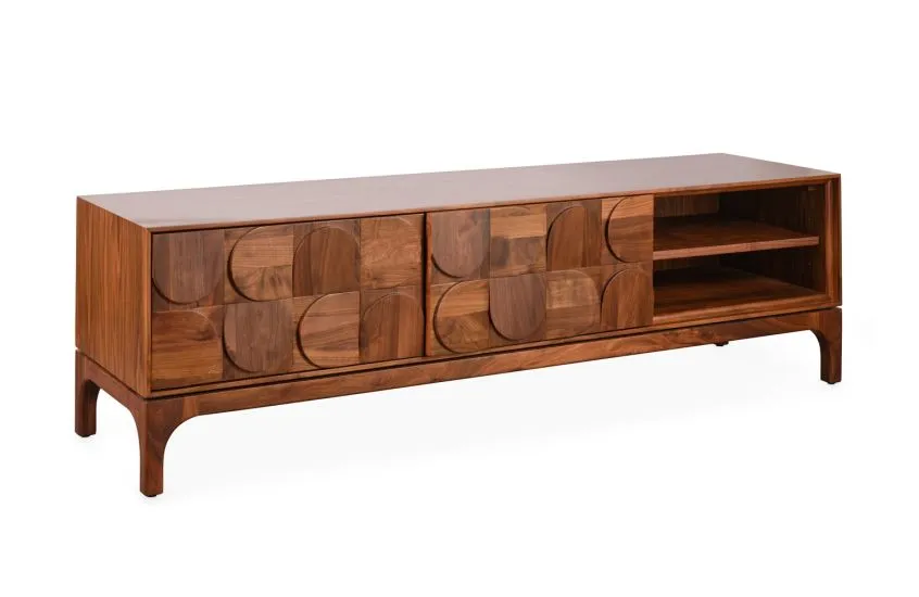 Zarina Walnut TV Unit
