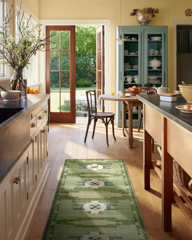 Annika Green Rug