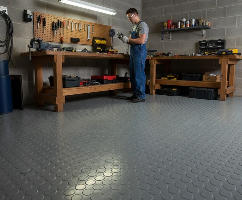 Anti-Fatigue Rubber Flooring