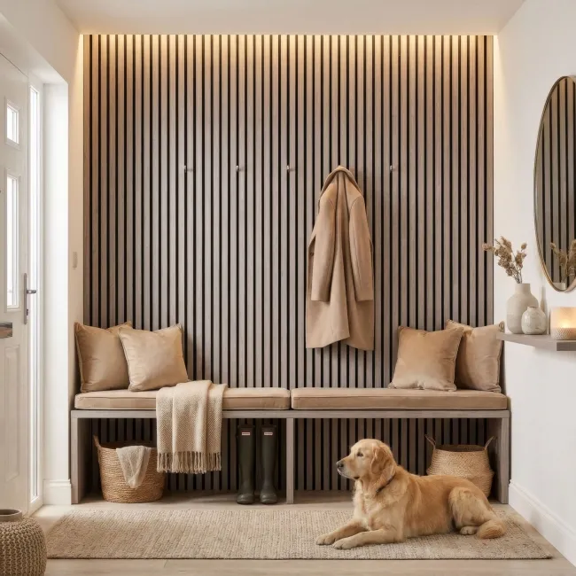 Ash Grey Acoustic Wood Wall Panels