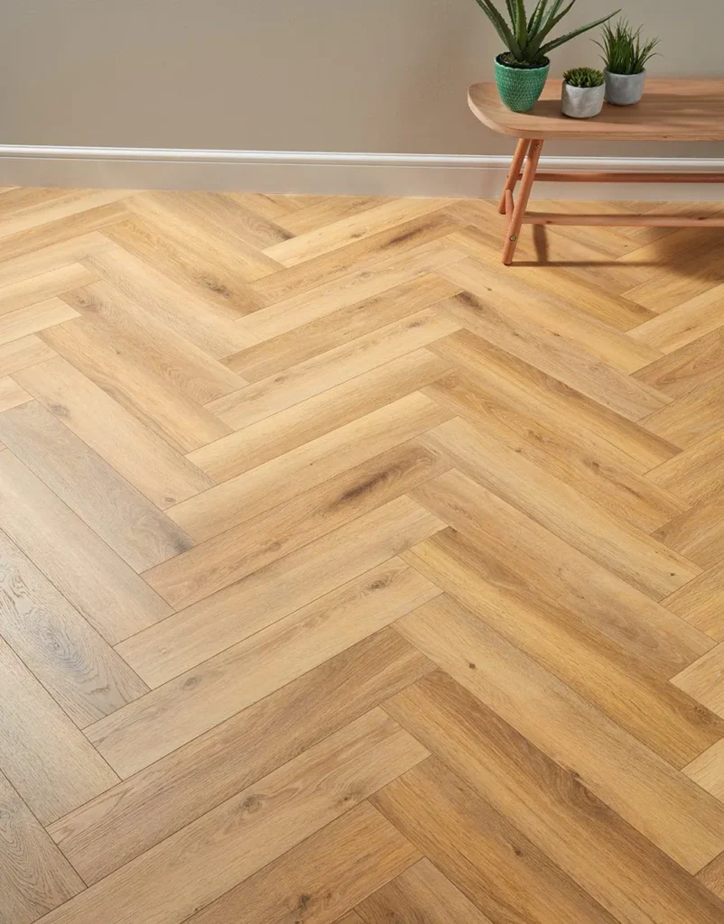 Bayside Oak Herringbone Flooring