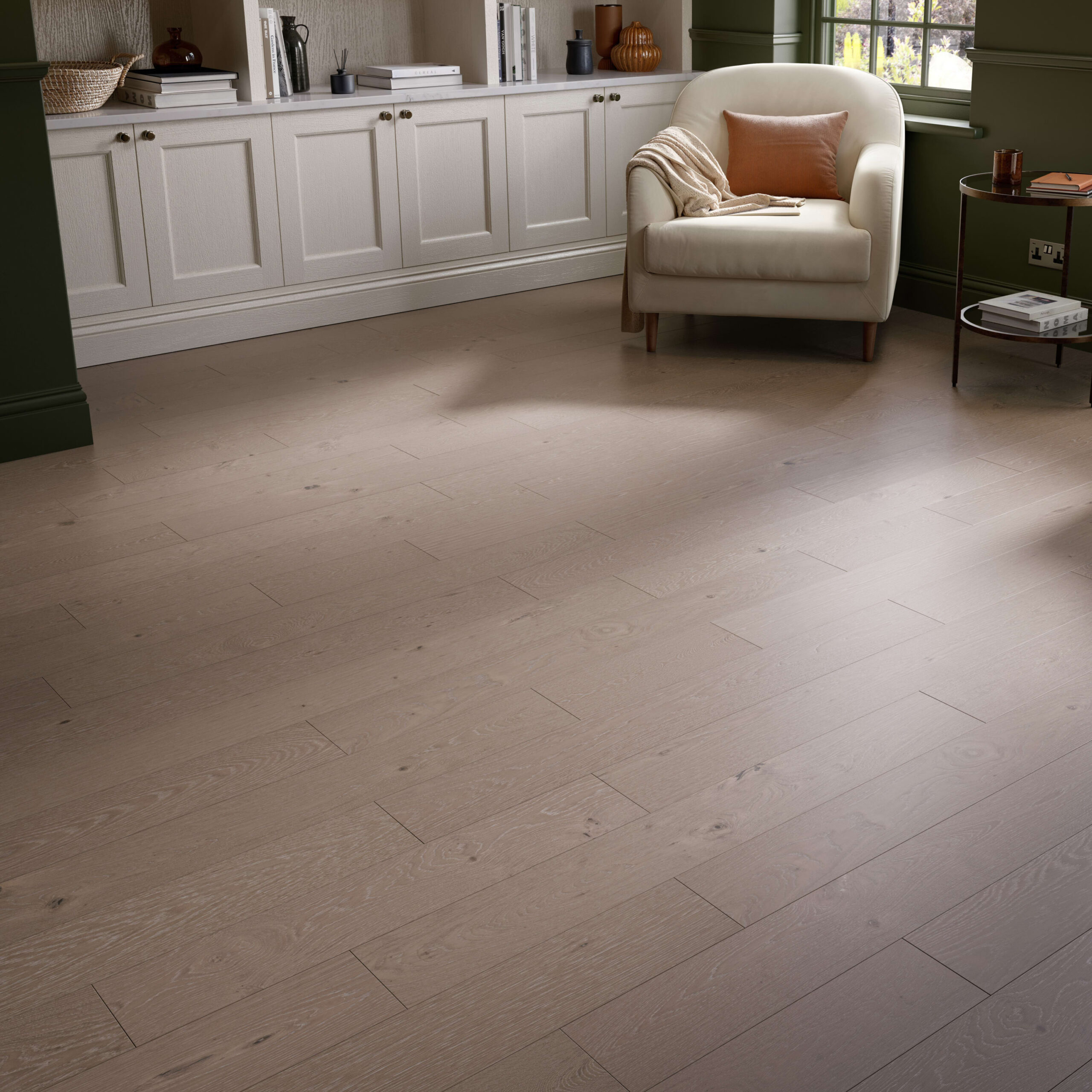 Beach Washed Oak Solid Wood Flooring