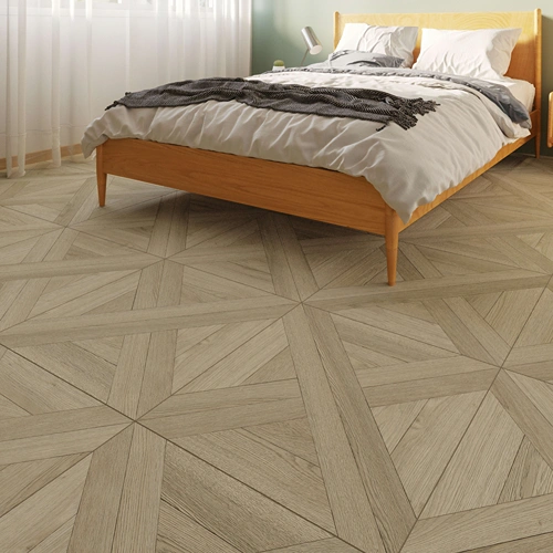 Beige Oak Parquet Flooring