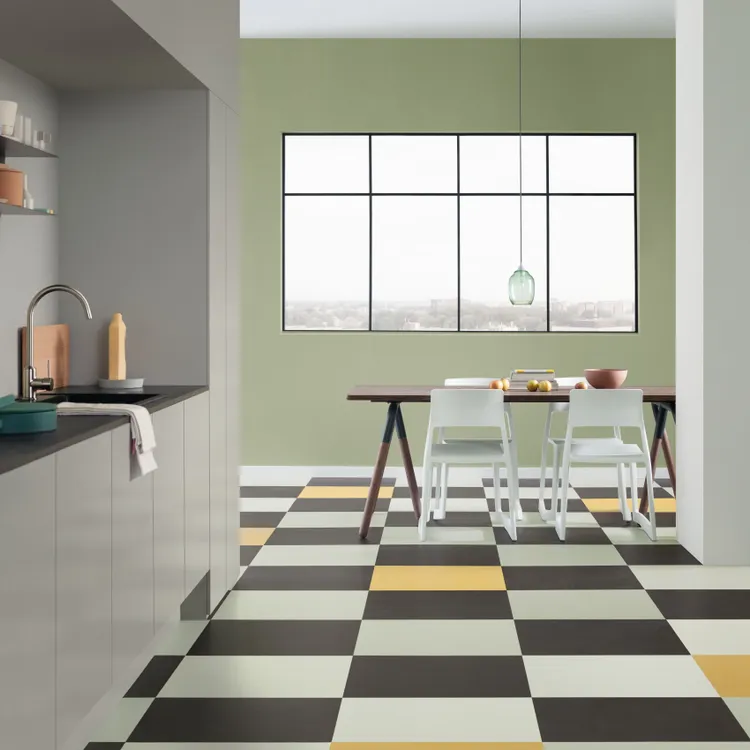 Black Hole Linoleum Flooring