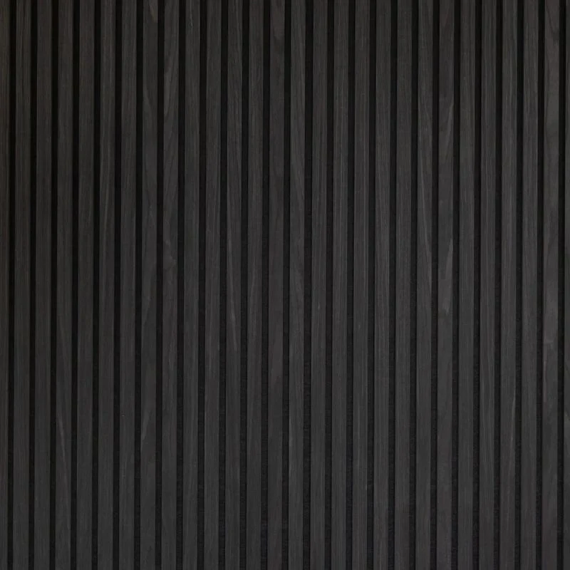 Black Oak 3D Slat Wall Panels