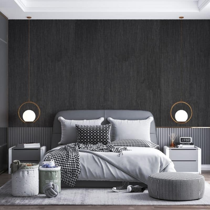 Black PVC Wall Panels