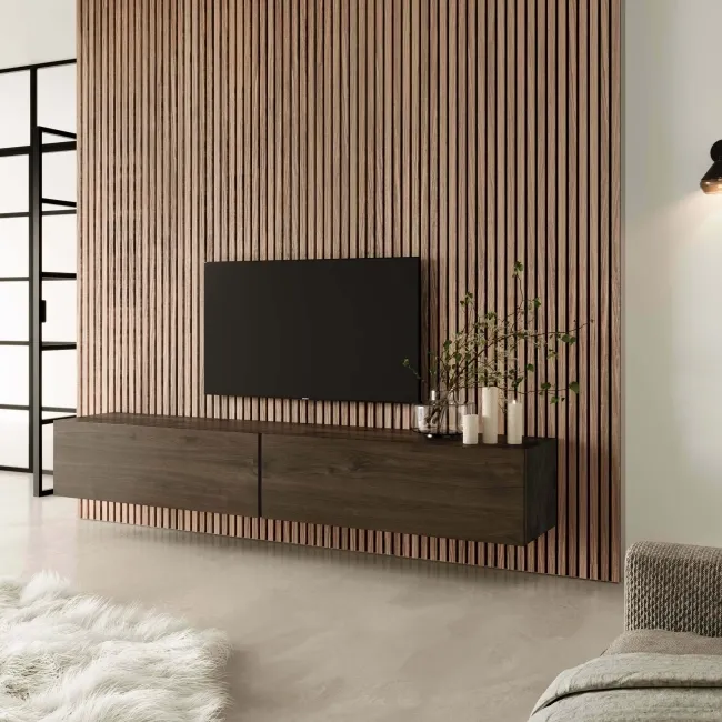 Brown Oak Acoustic Wood Wall Panels