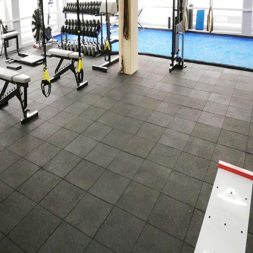 Commercial Grade Rubber Gym Flooring