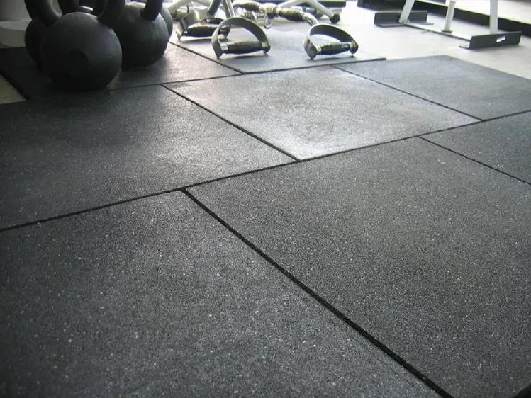 Commercial Grade Rubber Gym Flooring