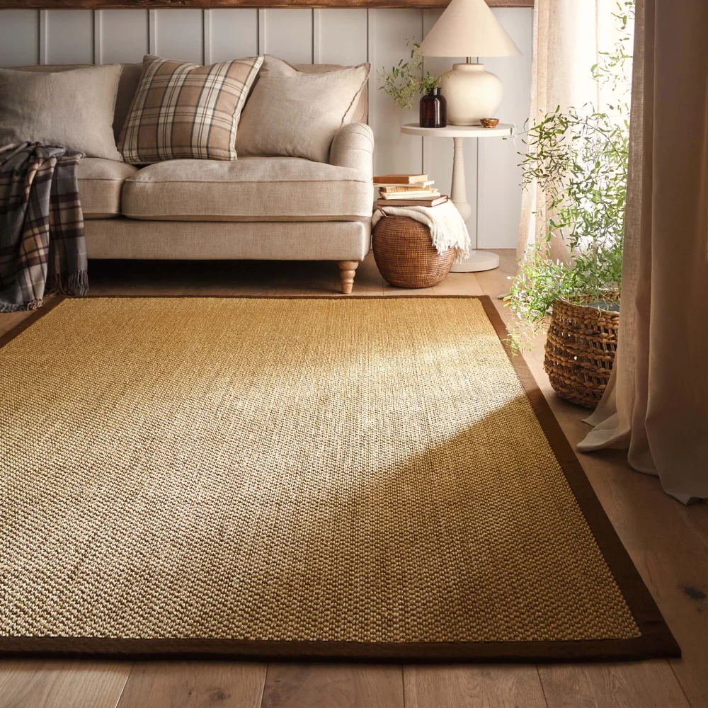Dark Brown Sisal Carpet