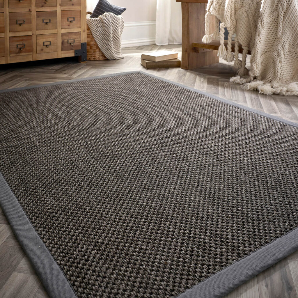 Dark Grey Sisal Carpet